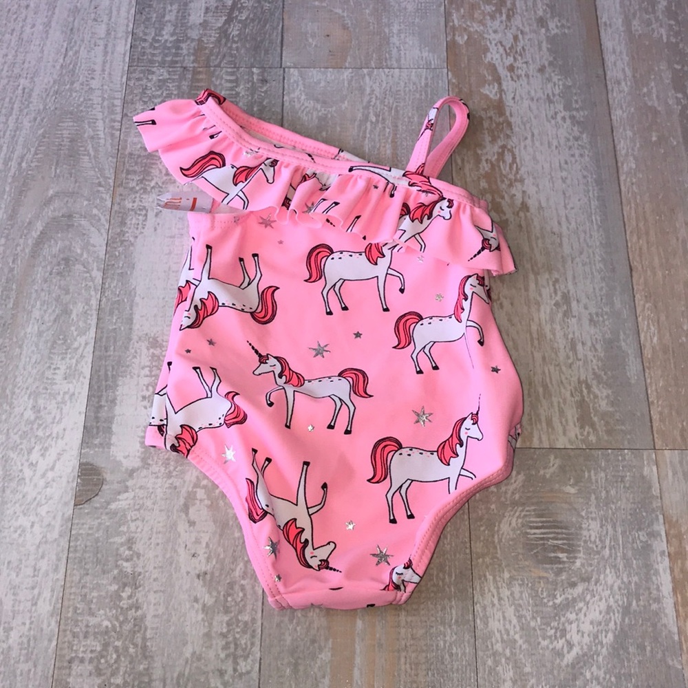 Just one you unicorn bathing suit size 3 months - Picture 2 of 6
